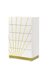 Load image into Gallery viewer, Zeke White Bedroom Set