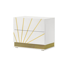 Load image into Gallery viewer, Zeke White Bedroom Set