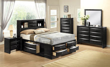 Load image into Gallery viewer, Emilia Black Bedroom Set