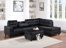 Load image into Gallery viewer, Heights Sectional 2 Tone + Ottoman (3 Colors)
