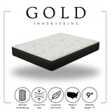 Load image into Gallery viewer, Gold 9" Inner Spring