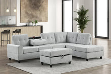Load image into Gallery viewer, Forty Heights Reversible Sectional + Ottoman