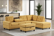 Load image into Gallery viewer, Forty Heights Reversible Sectional + Ottoman