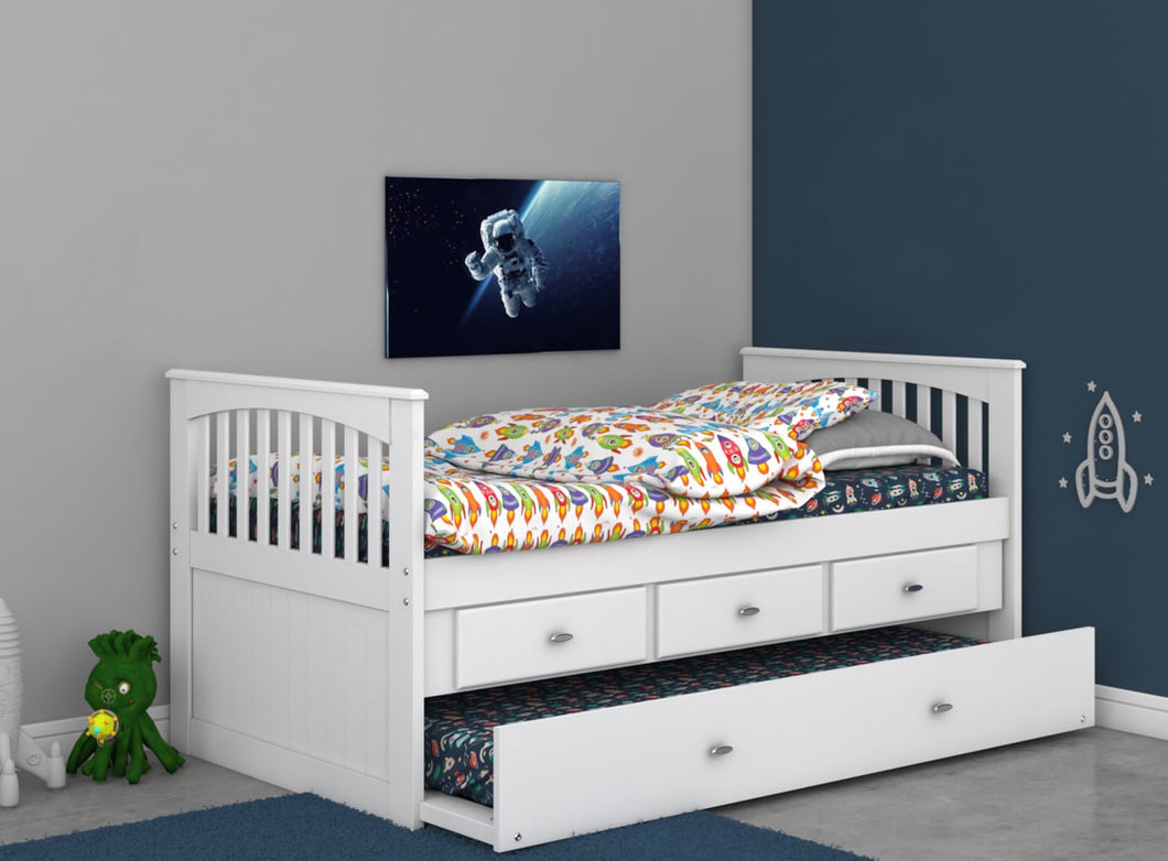 Joey Twin Bed with Trundle