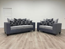 Load image into Gallery viewer, Two Tone Sofa Love Seat
