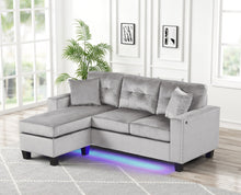 Load image into Gallery viewer, Messi Reversible Sectional  (4 Colors Available)
