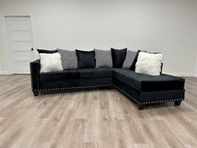 Load image into Gallery viewer, Nail Head Sectional Velvet (2 Colors)
