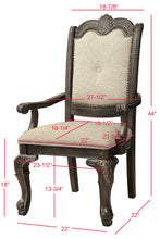 Load image into Gallery viewer, 7pc Kiera Crown Dining Table
