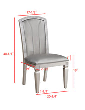 Load image into Gallery viewer, 7pc Klina Crown Dining Set
