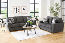 Load image into Gallery viewer, Ashley Pewter Sofa Set
