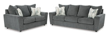 Load image into Gallery viewer, Ashley Gravel Sofa Set
