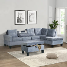 Load image into Gallery viewer, Allen Parkway Sectional+Ottoman (3 Colors)
