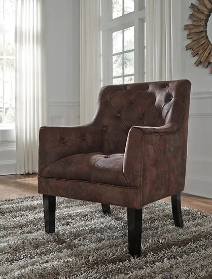 Ashley Mahogony Accent Chair