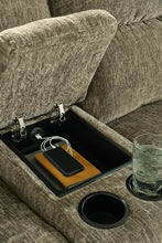 Load image into Gallery viewer, Ashley Taupe Recliner Sectional
