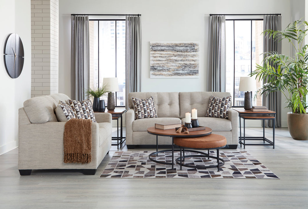 Ashley Pebble Sofa Set