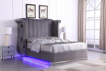Load image into Gallery viewer, Alexa LED Bedframe (2 Colors)
