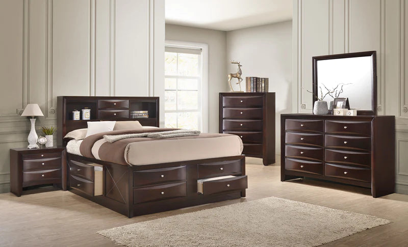 Emilia Cherry Bedroom Set