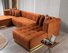 Load image into Gallery viewer, Elisha Double Chaise Sectional (4 Colors) ETA 12/15
