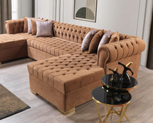 Load image into Gallery viewer, Laurel Double Chaise Sectional (9 Colors)
