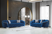 Load image into Gallery viewer, Pearl Velvet Sofa &amp; Loveseat (4 Colors)
