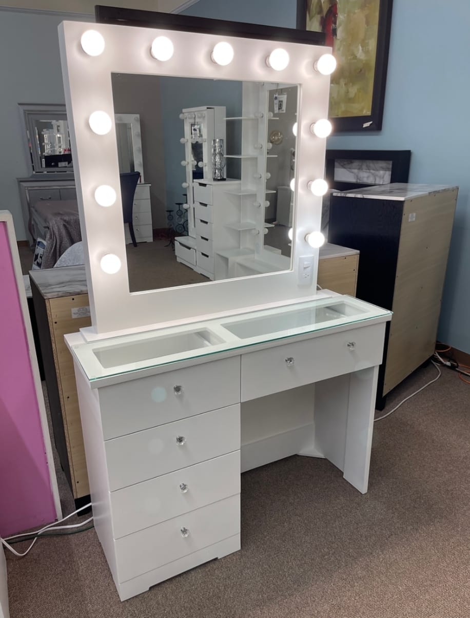Maliah 5 Drawer Vanity