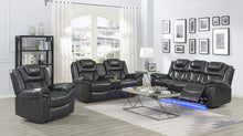 Load image into Gallery viewer, Alexa Grey 3pc Power Recliners
