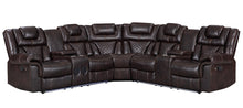 Load image into Gallery viewer, Alexa Brown Reclining Sectional

