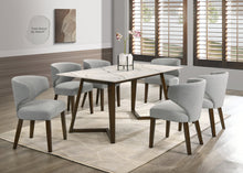 Load image into Gallery viewer, Misty Black 7pc Dining Table (3 Colors)
