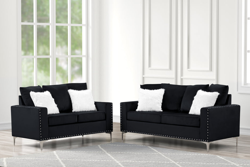 Silvana Sofa Set (3 Colors)