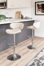 Load image into Gallery viewer, Modern Chrome Barstool (2 Colors)
