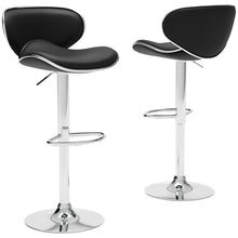 Load image into Gallery viewer, Modern Chrome Barstool (2 Colors)
