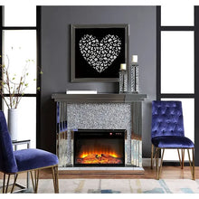 Load image into Gallery viewer, Camila Diamond Fireplace

