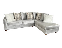 Load image into Gallery viewer, Nail Head Sectional Velvet (2 Colors)
