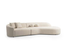 Load image into Gallery viewer, Ivory Curved Sectional
