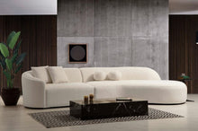 Load image into Gallery viewer, Ivory Curved Sectional
