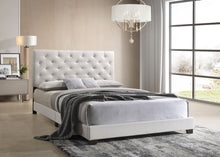 Load image into Gallery viewer, Tyra Faux Leather Bedframe (2 Colors)
