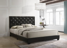 Load image into Gallery viewer, Tyra Faux Leather Bedframe (2 Colors)
