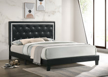 Load image into Gallery viewer, Brianna Platform Faux Leather Bedframe (2 Colors)
