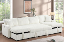 Load image into Gallery viewer, HH Jaime Double Storage Chaise Sectional (w/Pull-Out Bed)
