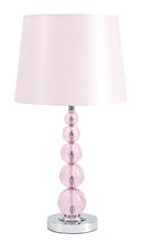 Load image into Gallery viewer, Clear Silver Finish Lamp
