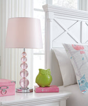 Load image into Gallery viewer, Clear Silver Finish Lamp
