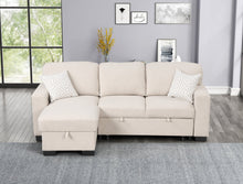 Load image into Gallery viewer, HH Pacific Beige Sectional With Pull-Out Bed
