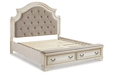 Load image into Gallery viewer, Alice Two-tone Upholstered Bed
