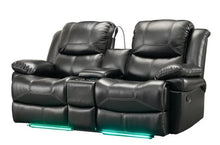 Load image into Gallery viewer, Starship Black 2pc Recliners
