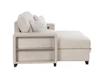 Load image into Gallery viewer, HH Pacific Beige Sectional With Pull-Out Bed
