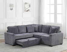 Load image into Gallery viewer, HH Aria Sectional With Pull-Out Bed
