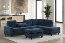 Load image into Gallery viewer, Forty Heights Reversible Sectional + Ottoman
