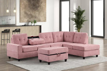 Load image into Gallery viewer, Forty Heights Reversible Sectional + Ottoman
