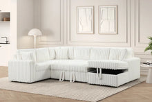 Load image into Gallery viewer, Super Sonic Sectional With Pull-Out Bed (5 Colors)
