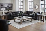 Load image into Gallery viewer, Ashley 309-02 - 5PC Genuine Leather Sectional Set HH

